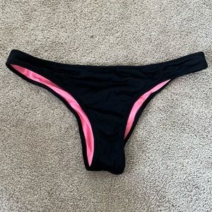 PINK Itsy Mini Bikini Bottoms with ruching on the back